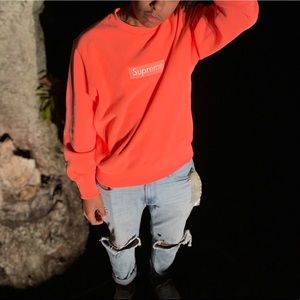 Supreme box logo crewneck